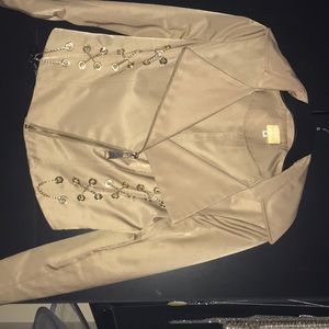 Tan jacket